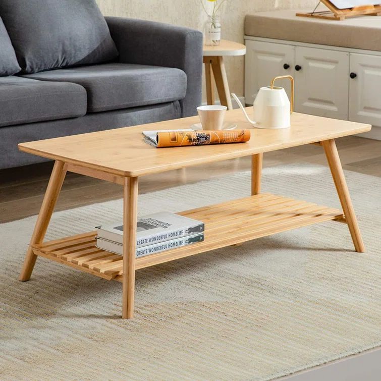 Wayfair Corrigan Studio bamboo coffee table