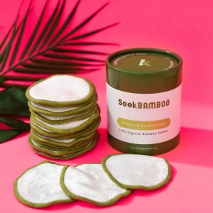Seek Bamboo reusable bamboo makeup pads
